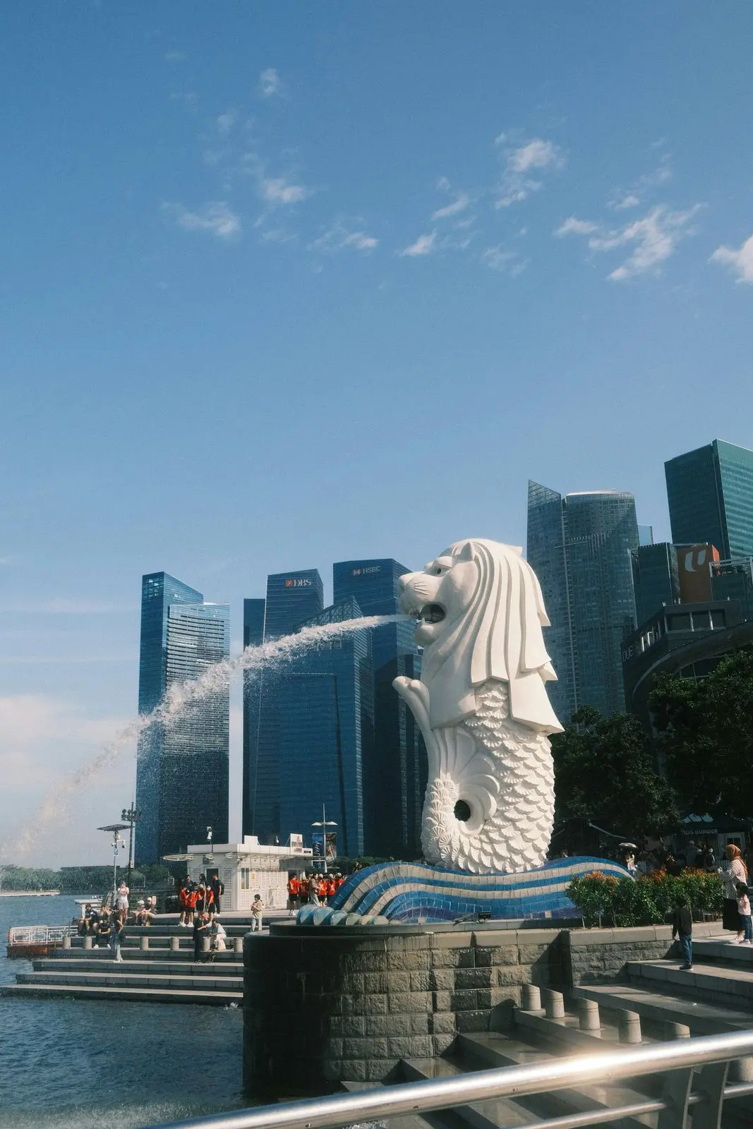 Merlion, Marina Bay, Singapore
